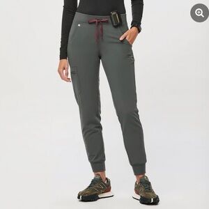 FIGs Clothing High Waisted Zamora Jogger Scrub Pants